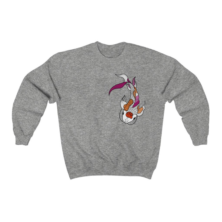 Lesbian Koi Gender Neutral Sweatshirt