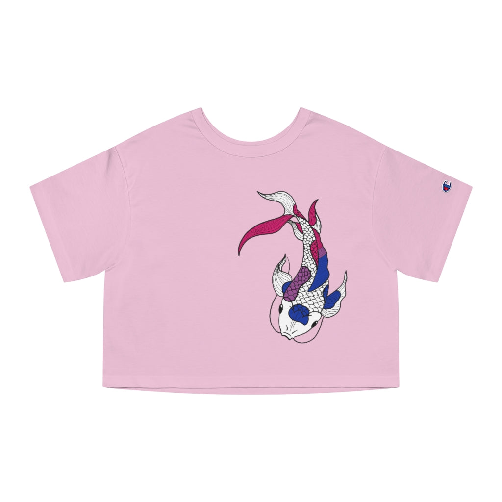 Champion - Bisexual Koi Cropped T-Shirt