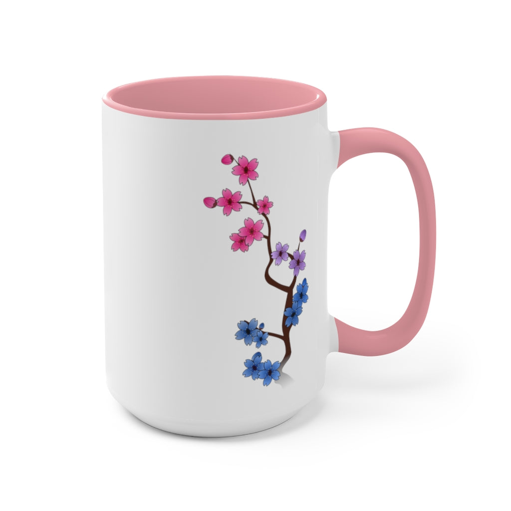 Sakura Bisexual Accent Mug