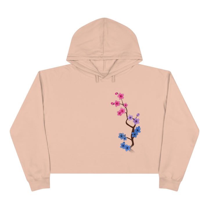 Sakura Bisexual Crop Hoodie