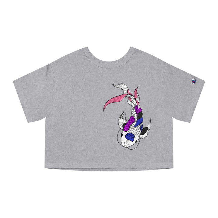 Champion - Genderfluid Koi Cropped T-Shirt