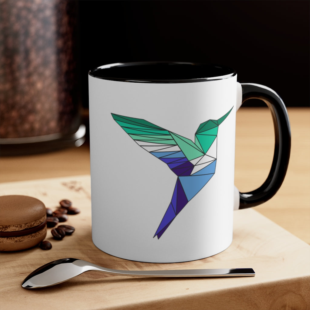 Polygon Hummingbird MLM Accent Mug