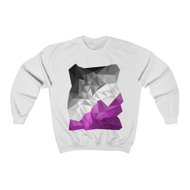 Asexual Sweatshirt - Abstract Ace Flag