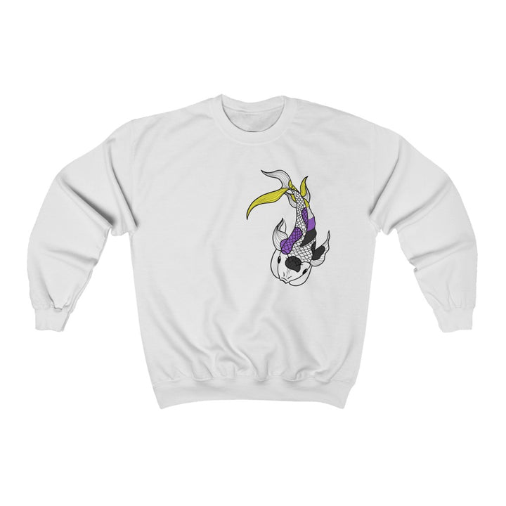 Nonbinary Koi Gender Neutral Sweatshirt