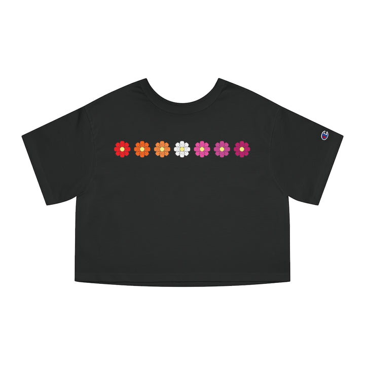 Champion - Lesbian Cosmos Cropped T-Shirt