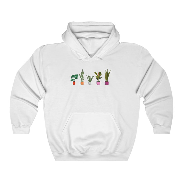 Succulent Plants Lesbian Gender Neutral Hoodie