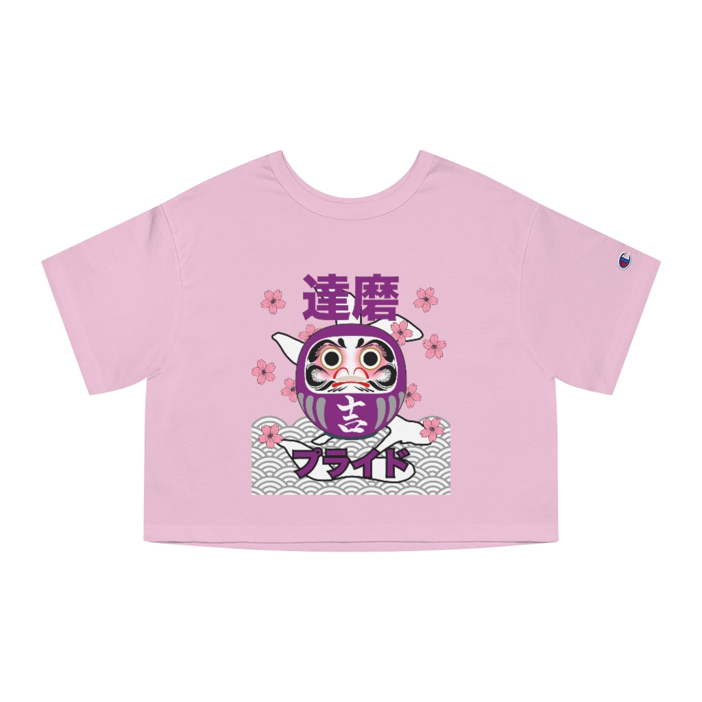 Asexual Shirt Crop - Champion - Daruma