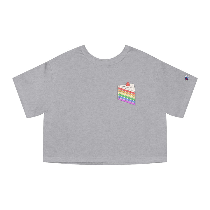 Champion - Cake LGBTQ+ Cropped T-Shirt