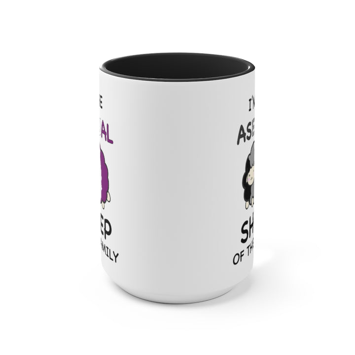 I'm The Asexual Sheep Of The Family Accent Mug