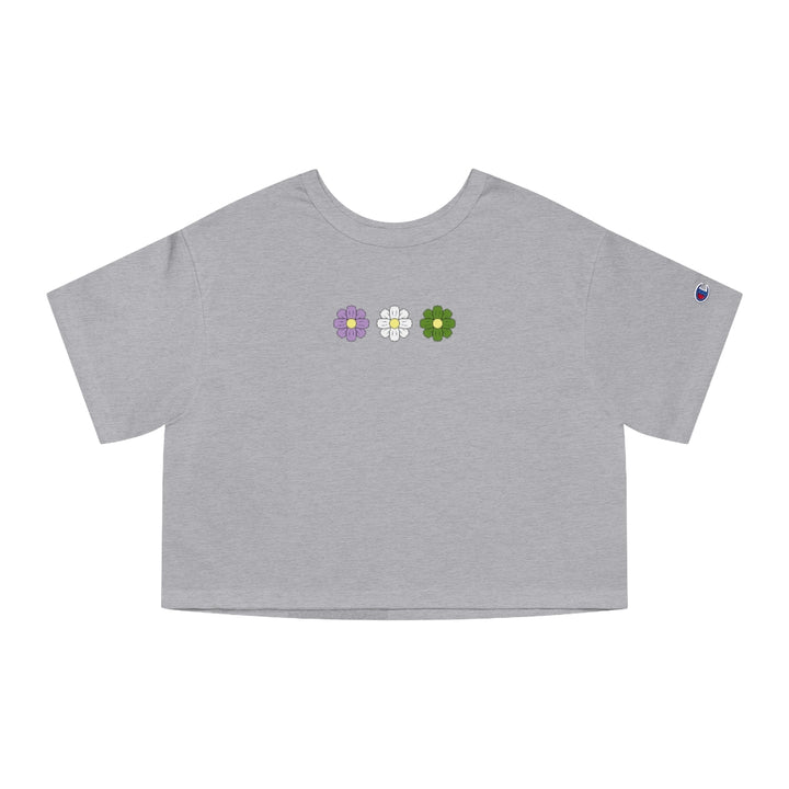 Champion - Genderqueer Cosmos Cropped T-Shirt