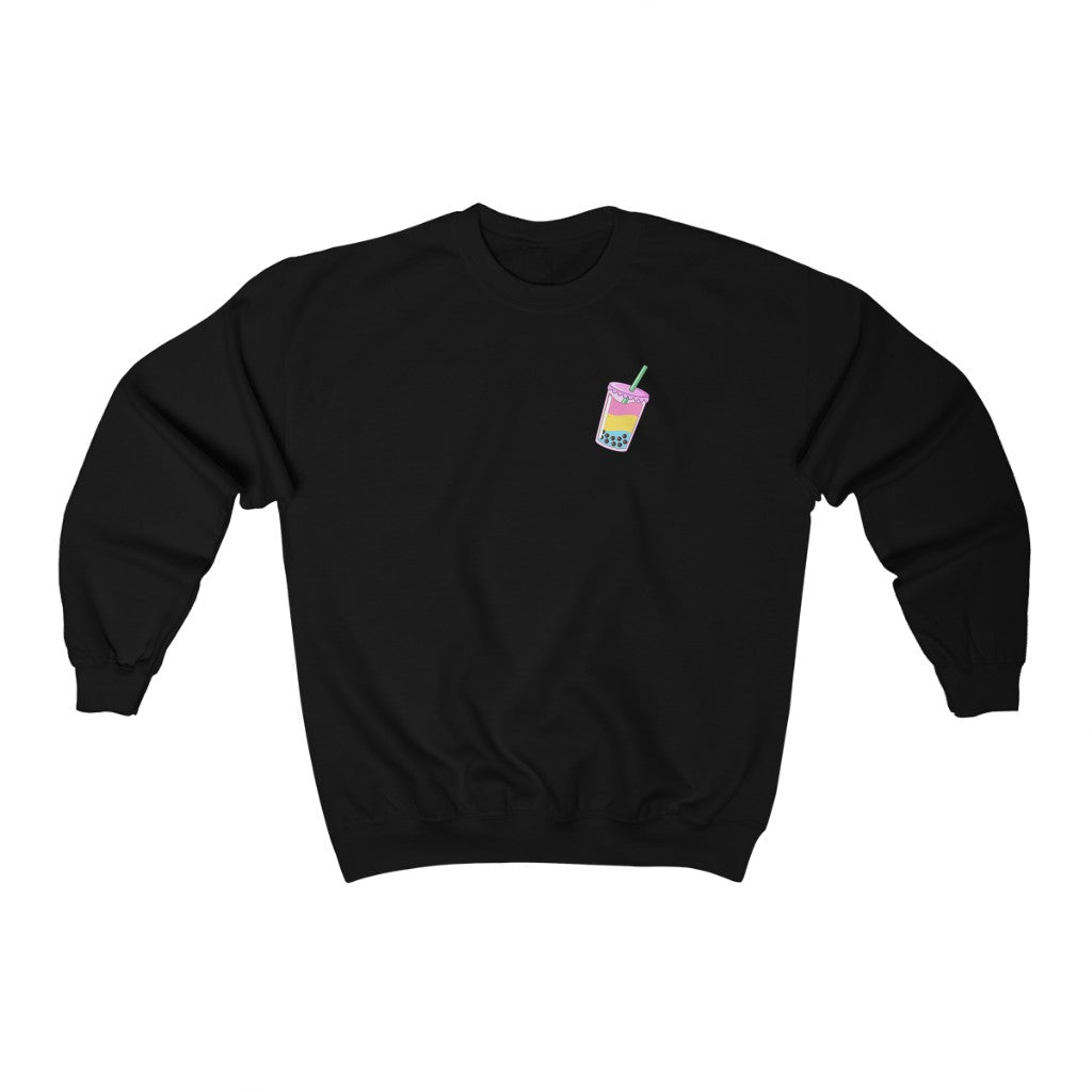 Boba Tea Pansexual Gender Neutral Sweatshirt