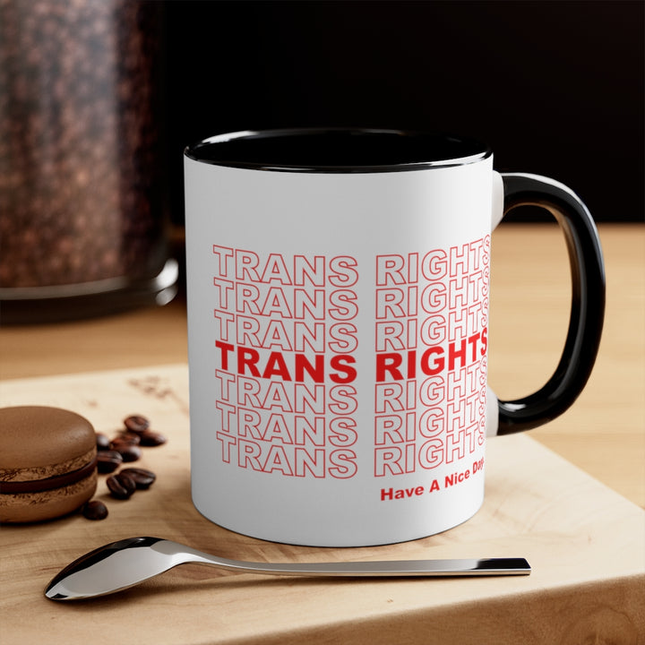 Trans Rights Accent Mug