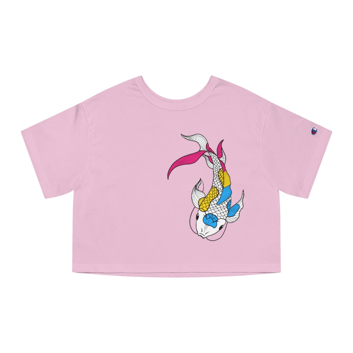 Champion - Pansexual Koi Cropped T-Shirt