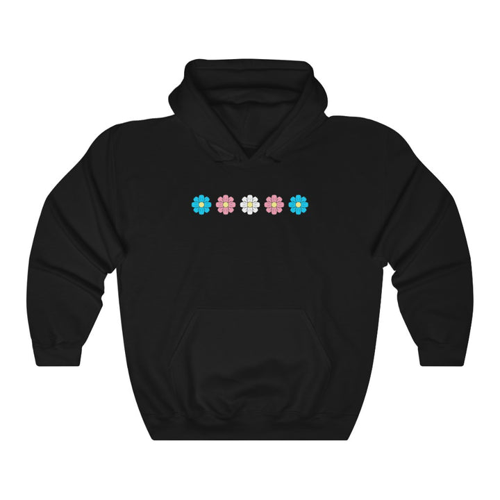 Trans Cosmos Flower Gender Neutral Hoodie