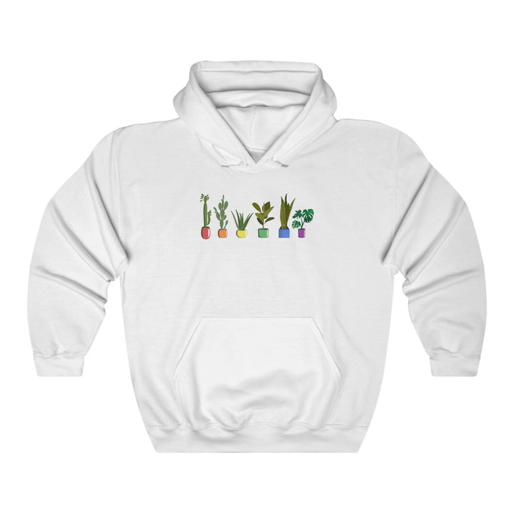 Succulent Plants LGBTQ+ Gender Neutral Hoodie