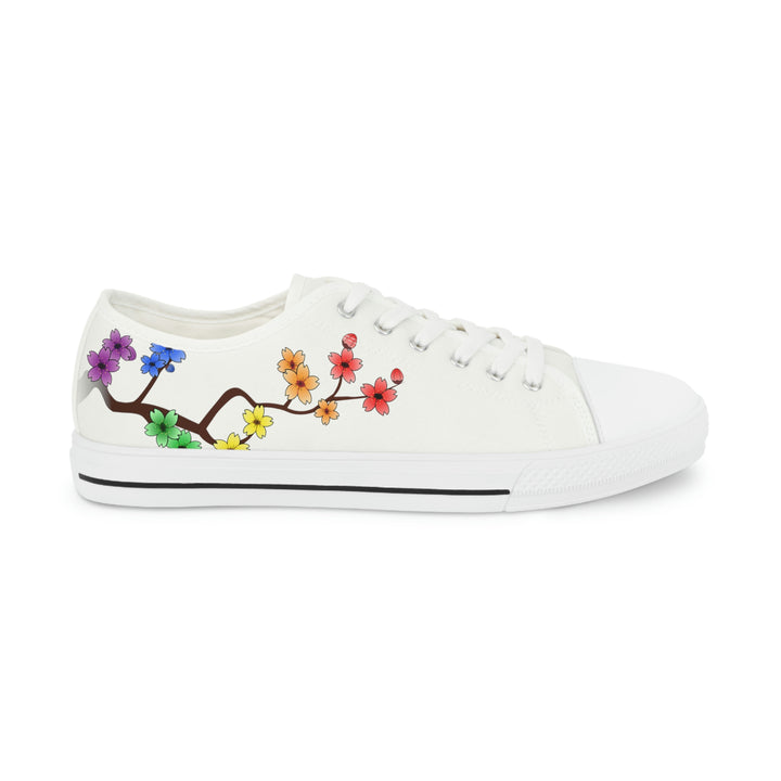 LGBTQ Pride Shoes - Sakura - White