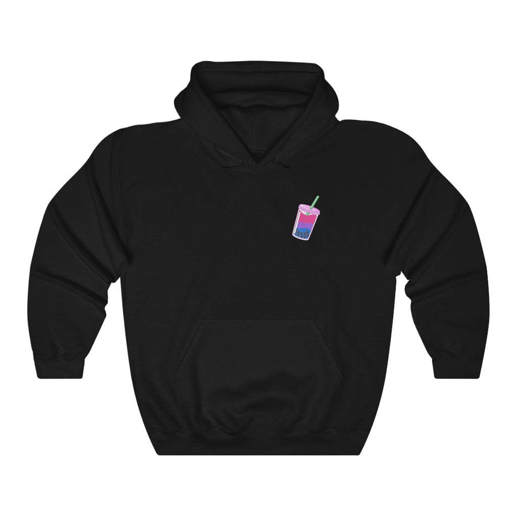 Boba Tea Bisexual Gender Neutral Hoodie