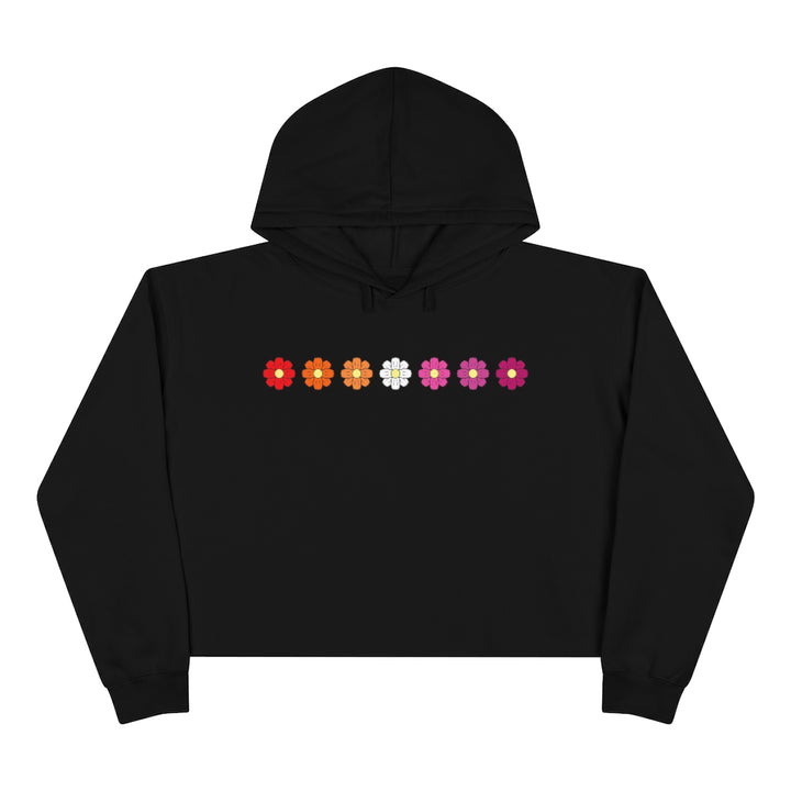 Lesbian Cosmos Crop Hoodie