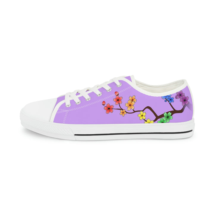 LGBTQ Pride Shoes - Sakura - Lavender