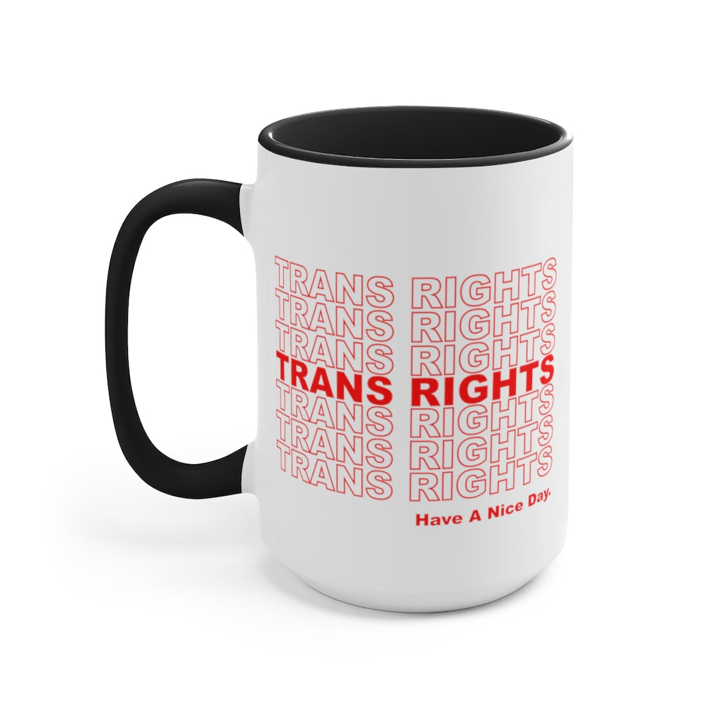 Trans Rights Accent Mug