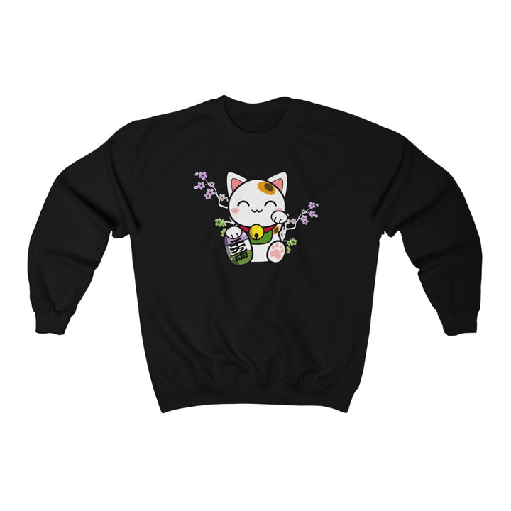 Maneki Neko Genderqueer Gender Neutral Sweatshirt