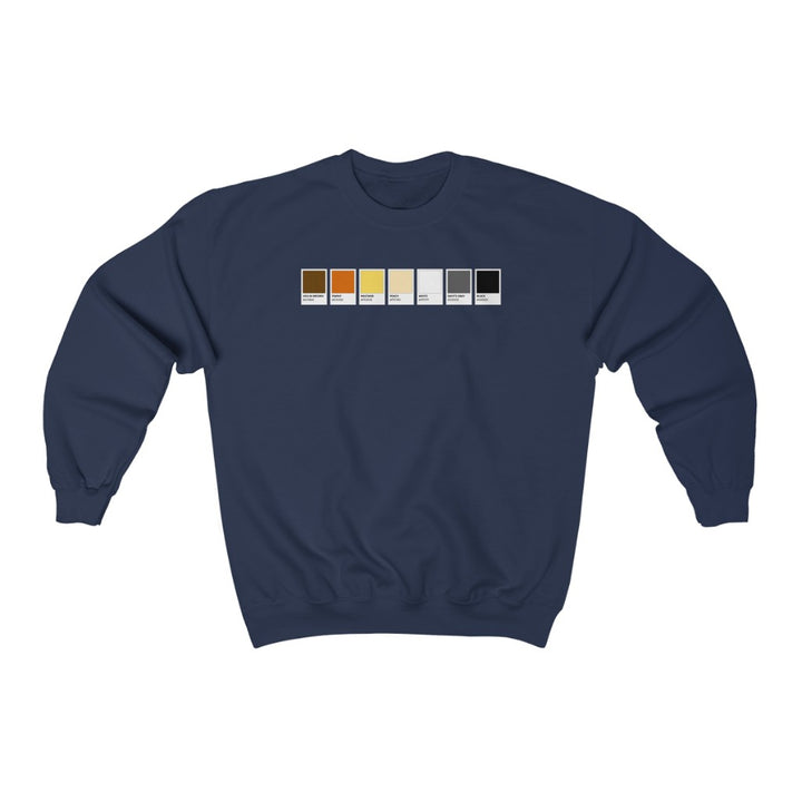 Bear Flag Color Palette Gender Neutral Sweatshirt