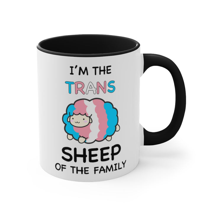 I'm The Trans Sheep Of The Family Accent Mug