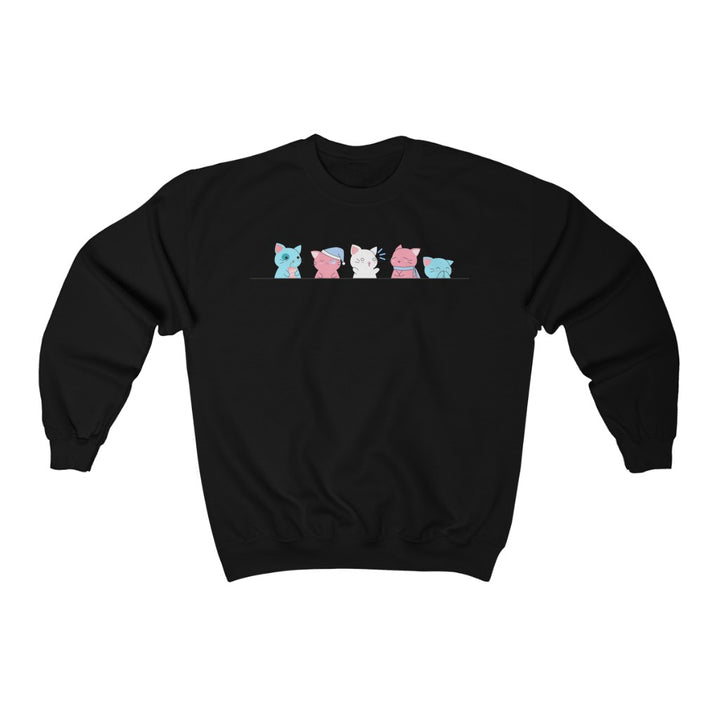 Kawaii Cats Trans Gender Neutral Sweatshirt