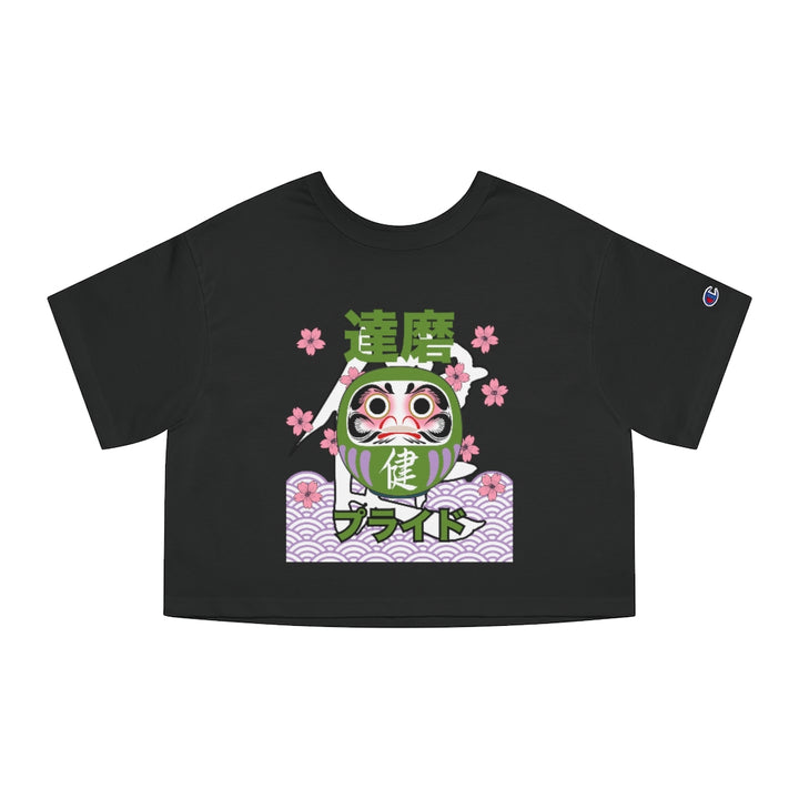 Champion - Genderqueer Daruma - Strength - Cropped T-Shirt