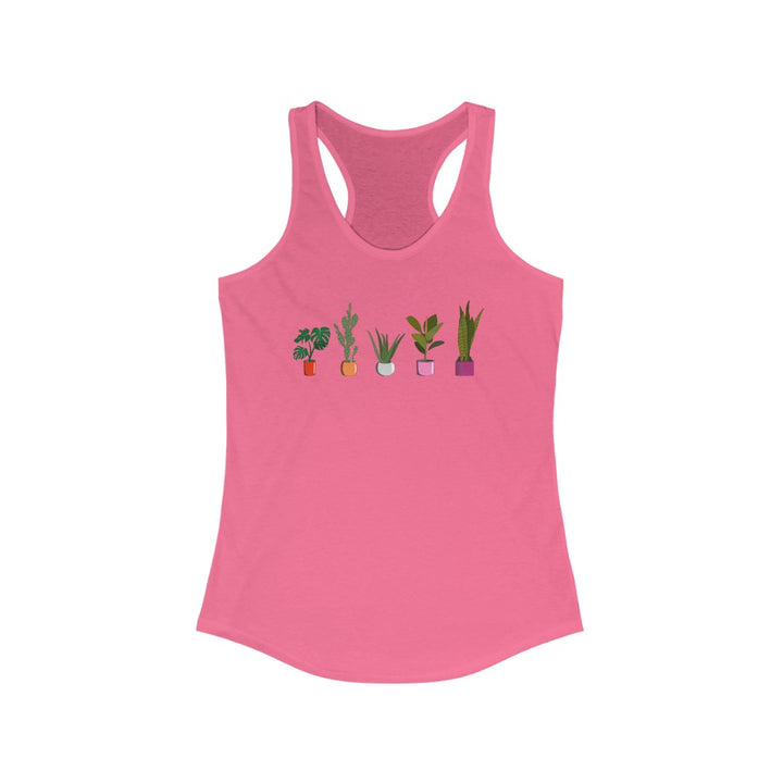 Lesbian Tank Top Racerback - Plants