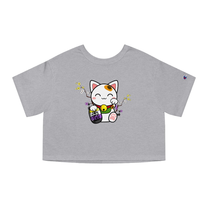 Champion - Maneki Neko Nonbinary Cropped T-Shirt