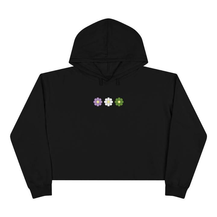 Genderqueer Cosmos Crop Hoodie