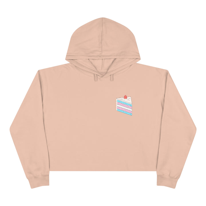 Cake Trans Crop Hoodie