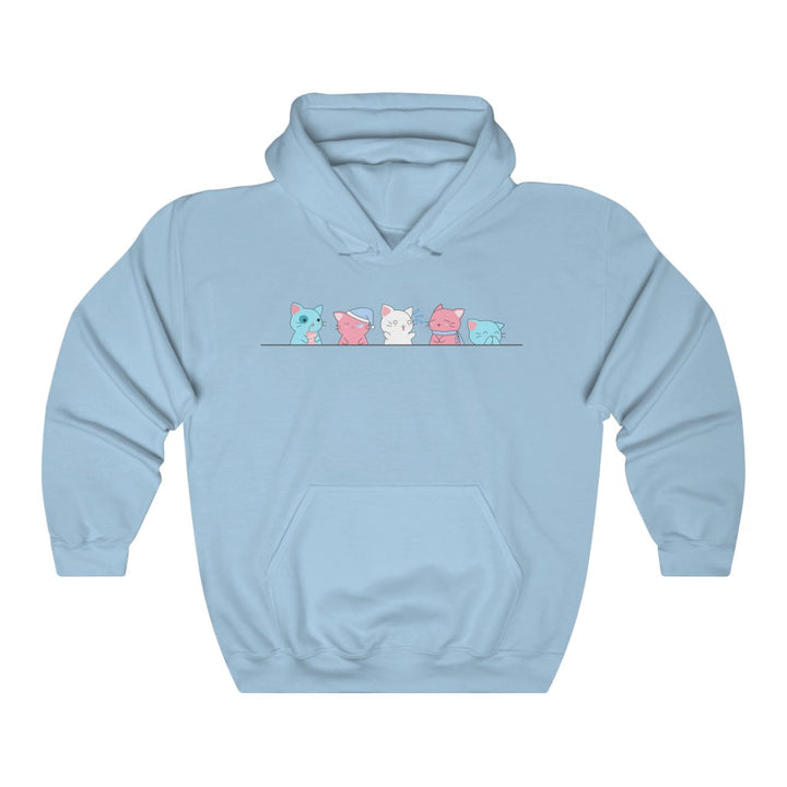 Kawaii Cats Trans Gender Neutral Hoodie