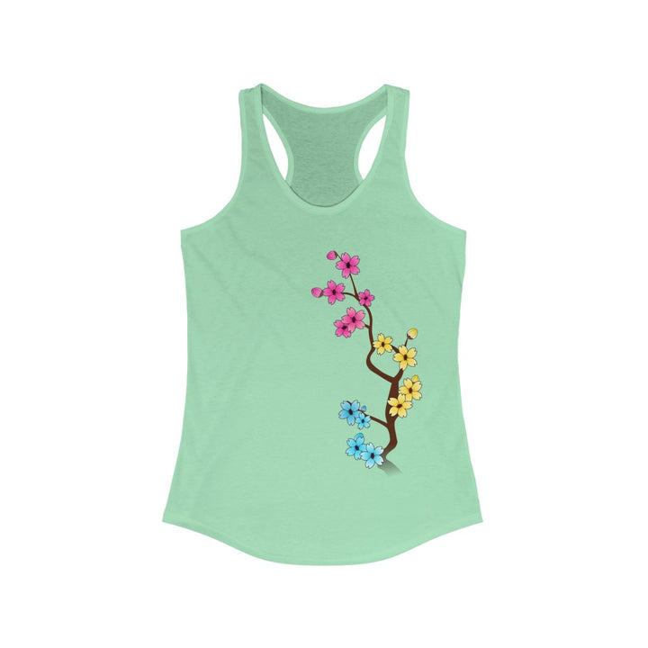 Pansexual Tank Top Racerback - Light Sakura