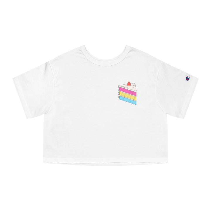 Champion - Cake Pansexual Cropped T-Shirt