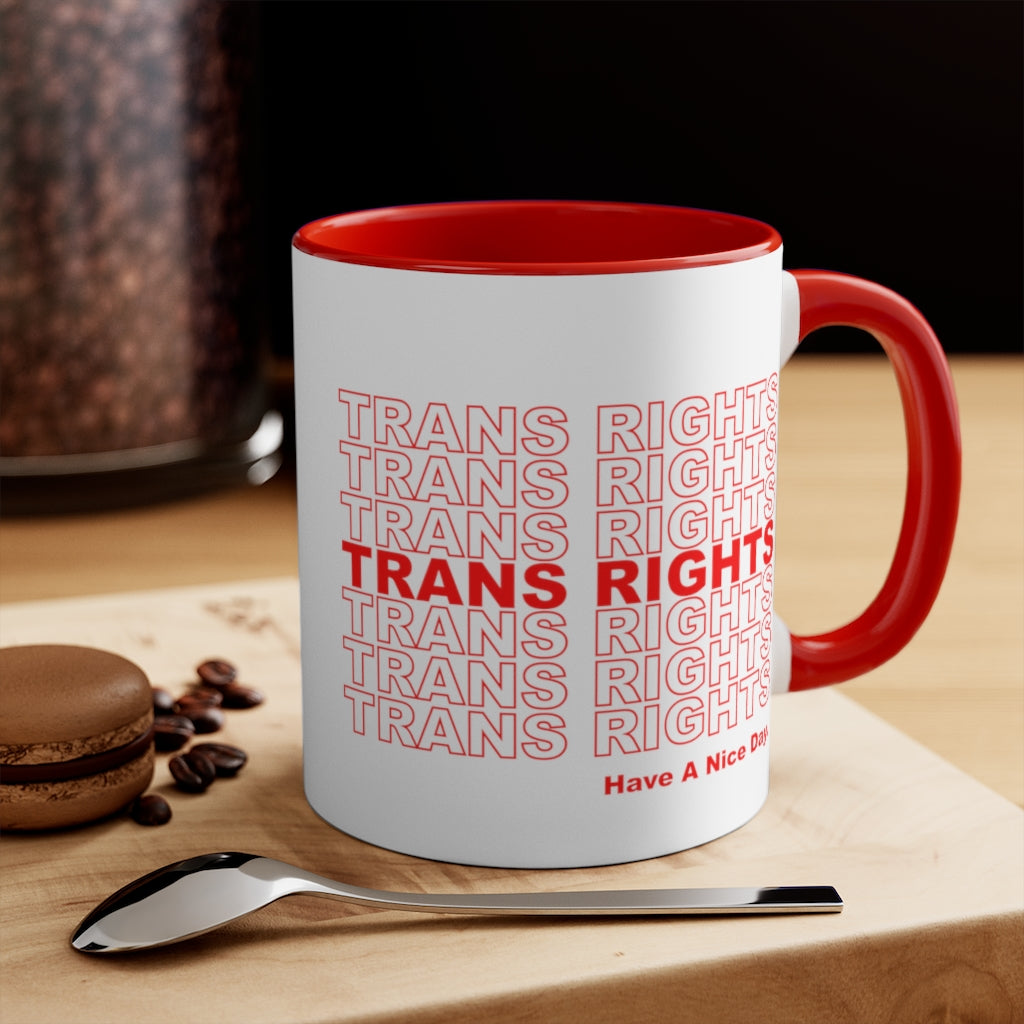 Trans Rights Accent Mug