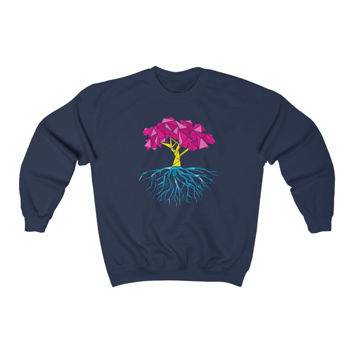 Abstract Tree Pansexual Gender Neutral Sweatshirt