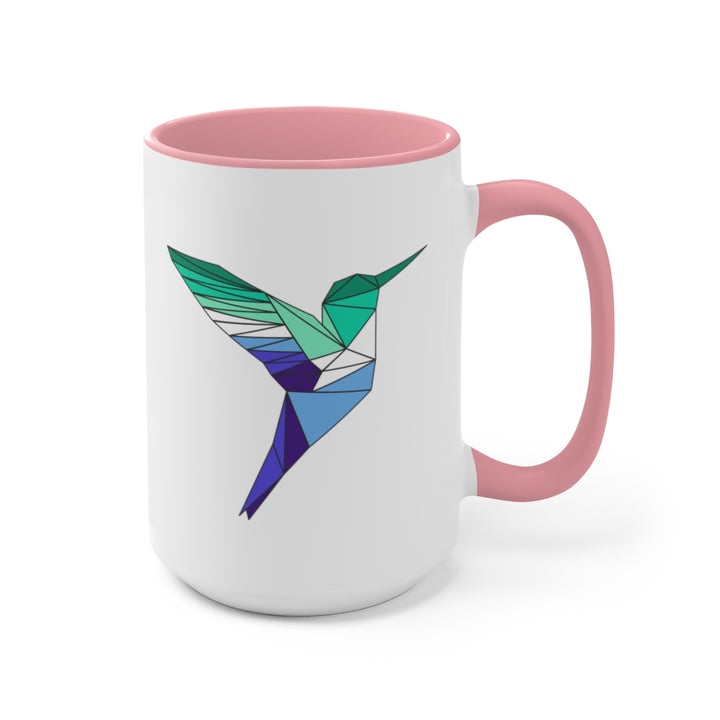 Polygon Hummingbird MLM Accent Mug