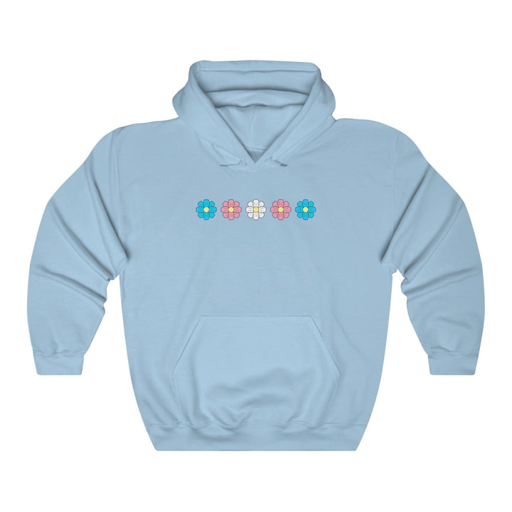 Trans Cosmos Flower Gender Neutral Hoodie