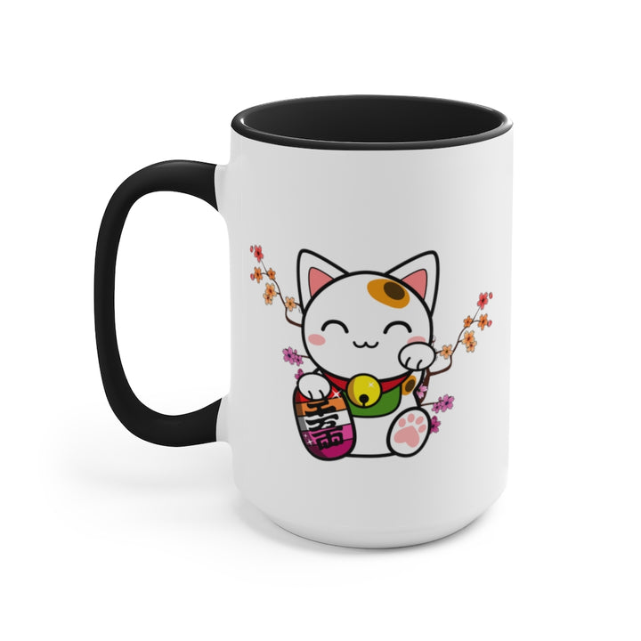 Maneki Neko Lesbian Accent Mug