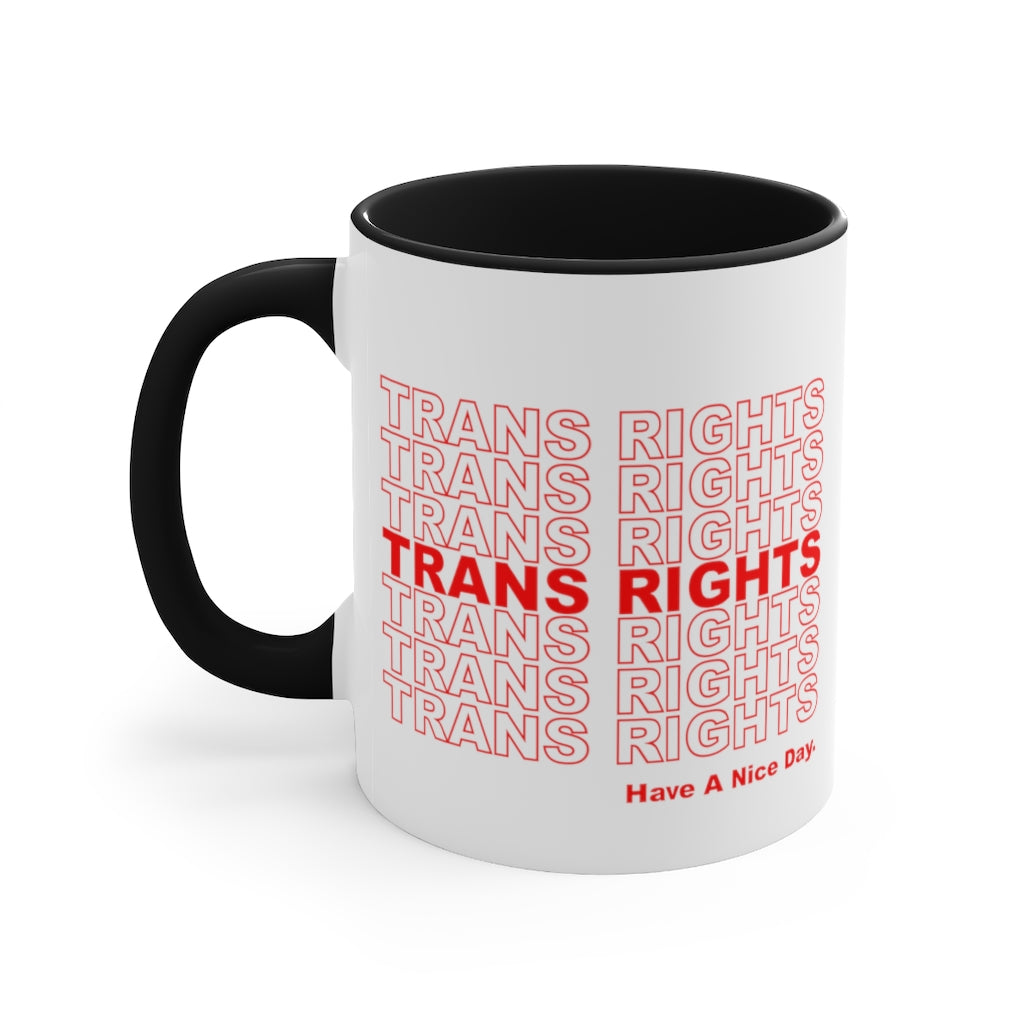 Trans Rights Accent Mug