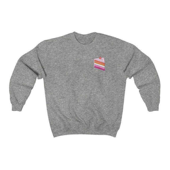 Cake Lesbian Gender Neutral Sweatshirt