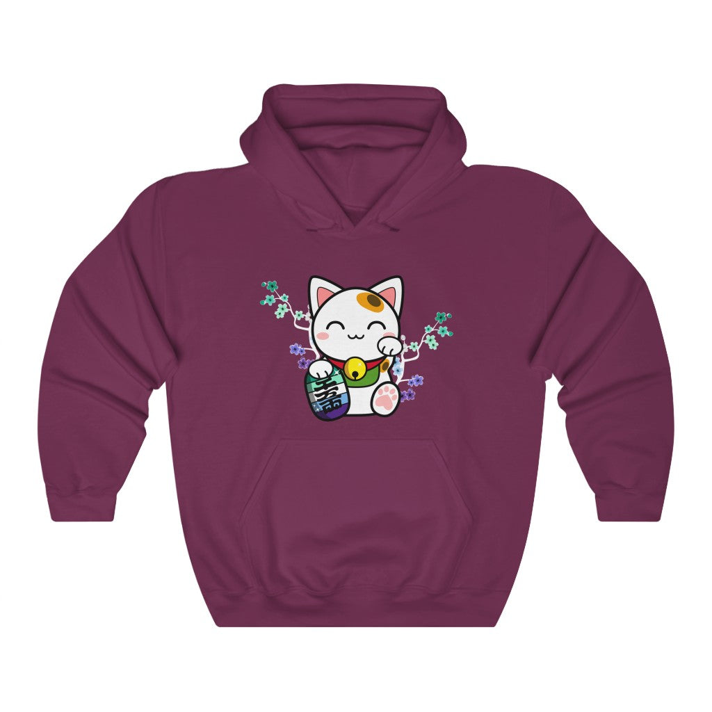 Maneki Neko MLM Gender Neutral Hoodie