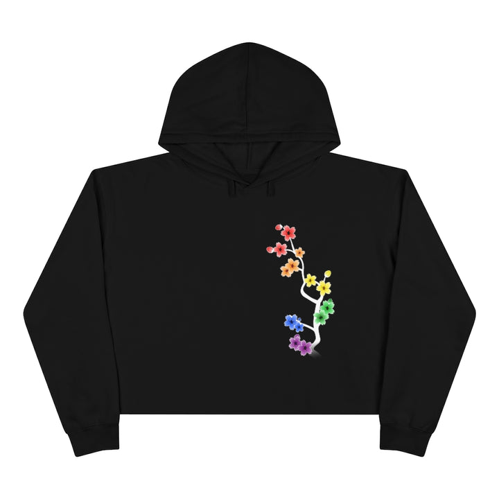 Sakura LGBTQ+ Crop Hoodie