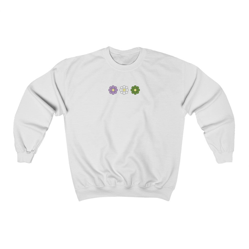 Genderqueer Cosmos Gender Neutral Sweatshirt