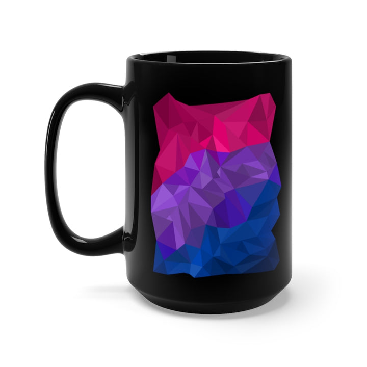 Bisexual Mug 15oz - Abstract Bi Flag