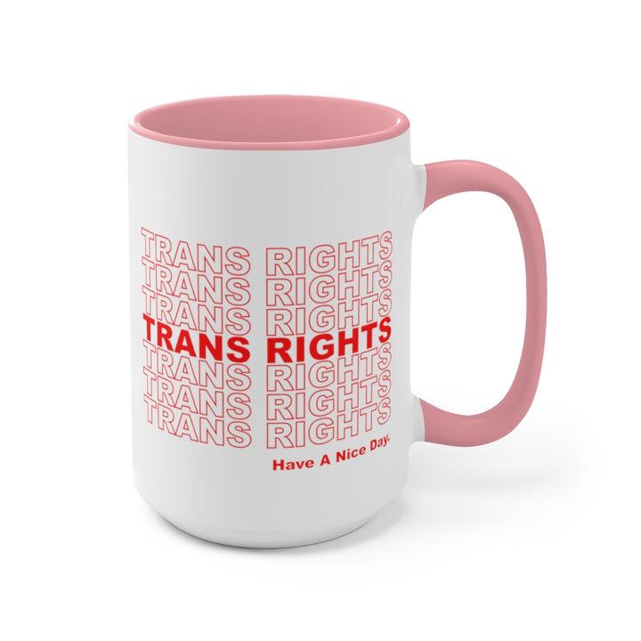 Trans Rights Accent Mug