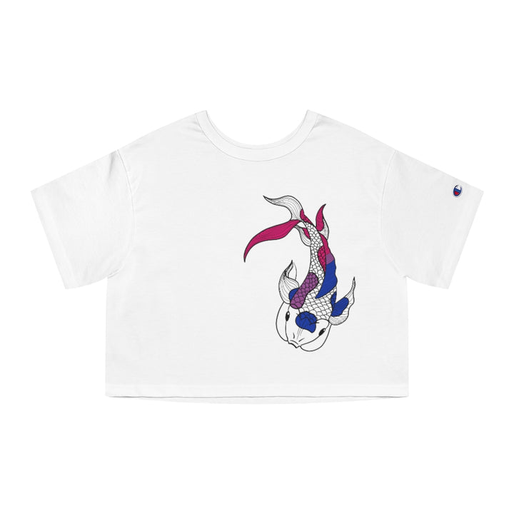 Champion - Bisexual Koi Cropped T-Shirt