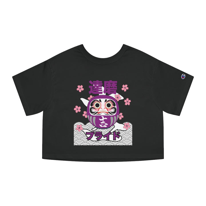 Asexual Shirt Crop - Champion - Daruma